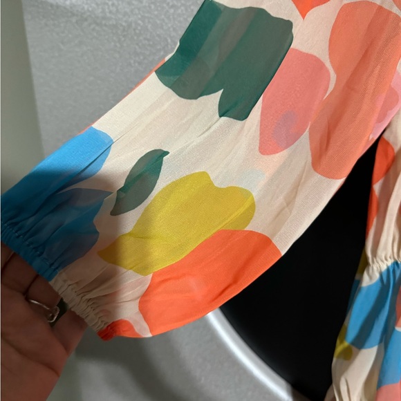 NWT Henley Chiffon Midi Floral Dress Size Small - Picture 5 of 10